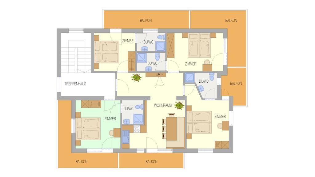 Ferienhaus Peter Spoettl ناودرس الغرفة الصورة